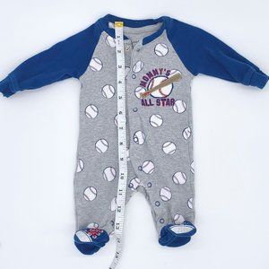 Babies R Us "Mommy's All Star" Baseball Sleeper